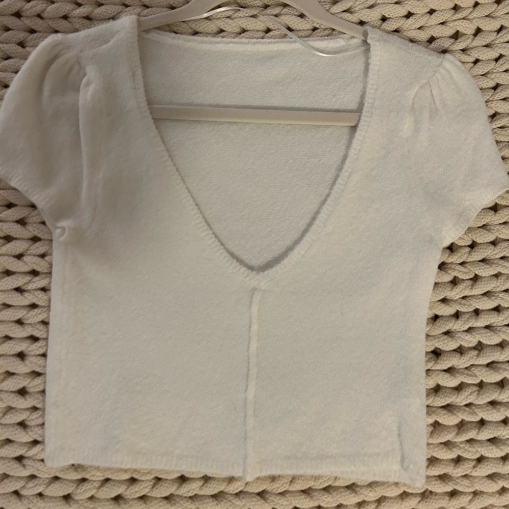 Free People Cozy Crop Sweater